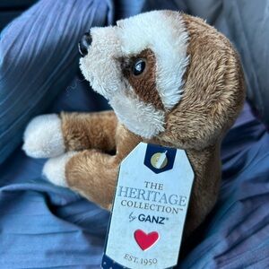 GANZ Heritage Collection Brown and Cream Sloth Plush